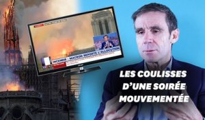Incendie de Notre-Dame: David Pujadas raconte sa folle soirée sur LCI