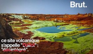 Le site volcanique de Dallol, l'un des lieux les plus inhospitaliers sur Terre