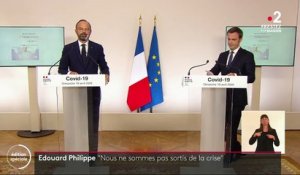 Coronavirus : “Nous ne sommes pas sortis de la crise”, prévient Édouard Philippe