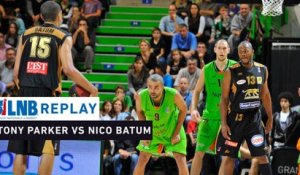 Replay - ASVEL Lyon Villeurbanne (Tony Parker) - SLUC Nancy Basket (Nico Batum)