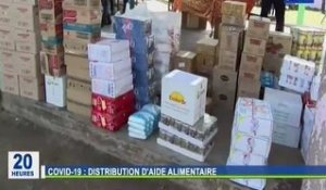 RTG / Covid 19 - Les membres du gouvernement ont procédé à la distribution de vivres alimentaires au centre d’accueil pour enfants en difficulté