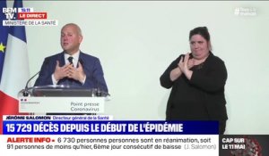 Virus: Jérôme Salomon annonce 562 nouveaux décès ces dernières 24h, 15.729 depuis le début de la crise
