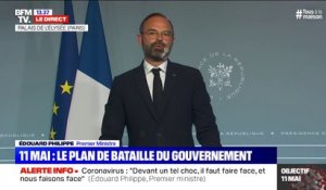 Edouard Philippe annonce porter le plan d'urgence à 11à milliards d'euros