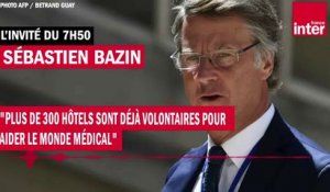 Sébastien Bazin : "Plus de 300 hôtels sont déjà volontaires pour aider le monde médical"