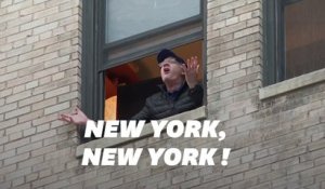 Frank Sinatra résonne dans New York en confinement