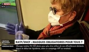 Coronavirus - Le port du masques dans les transports en commun de la RATP à la SNCF: Est-ce vraiment possible à partir du 11 mai ?