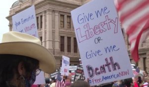 Comme ici au Texas, les manifestations anti-confinement se multiplient aux États-Unis