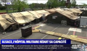 En Alsace, l'hôpital militaire réduit sa capacité