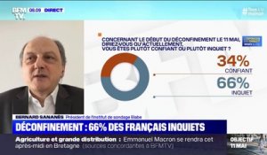 Sondage BFMTV - 66% des Français inquiets face au début du déconfinement le 11 mai