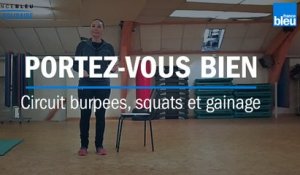 Confinement : on garde la forme avec des burpees, des squats et du gainage