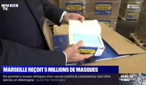 Coronavirus: Marseille reçoit cinq millions de masques