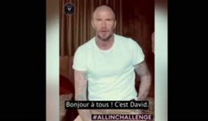 Face au coronavirus, David Beckham se met aux enchères