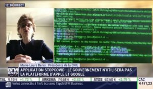 Marie-Laure Denis (CNIL): La CNIL appelle le gouvernement "à la grande prudence" concernant l'application StopCovid - 27/04