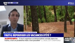 Tourisme: Julien Aubert appelle le gouvernement à "être clair sur les espaces qui pourront ouvrir"