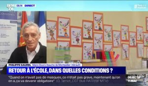 Philippe Saurel: "L'ouverture des écoles le 11 mai n'est pas raisonnable"