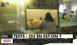Test du coronavirus : la situation en France