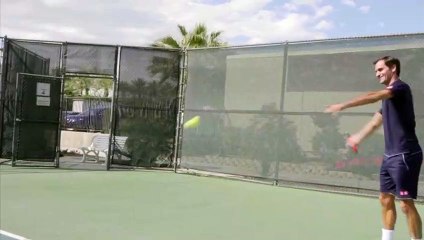 federer wilson clash