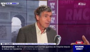 Pr Éric Caumes: "J'aurais préféré que l'on soit sûr que le confinement marche avant de déconfiner"