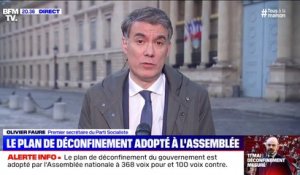 Olivier Faure (PS): "Nous ne sommes pas pour le déconfinement à n'importe quel prix"