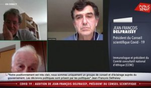 Jean-François Delfraissy : l’épidémie « n’avait probablement pas été suffisamment anticipée »