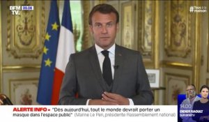 Emmanuel Macron sur le 1er mai: "Cet esprit de solidarité entre les travailleurs n'a jamais été aussi puissant"