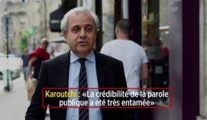 Karoutchi : « La crédibilité de la parole publique a été très entamée »