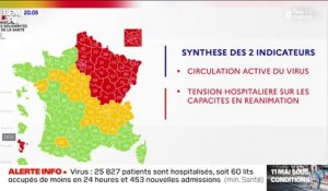 Rouge, orange, vert... Découvrez la carte du déconfinement de ce samedi