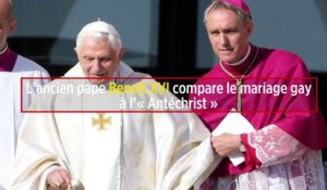 L'ancien pape Benoît XVI compare le mariage gay à l'« Antéchrist »