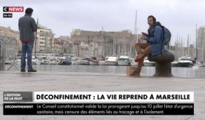 A Marseille, la vie reprend, la discipline reste