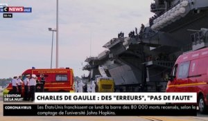 Coronavirus : le commandement du Charles de Gaulle a fait preuve d'un «excès de confiance»