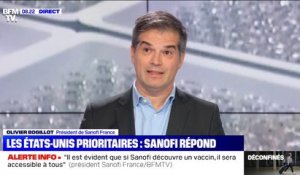 Le président de Sanofi France ne confirme pas la priorité donnée aux Américains en cas de vaccin contre le Covid-19