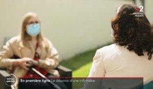 Coronavirus - Le témoignage bouleversant d'une infirmière sur France 2 qui a été contaminée: "Je n'avais pas peur de mourir pour moi, j'avais peur de mourir pour ma famille"