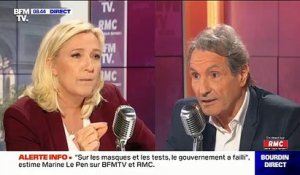Marine Le Pen s'en prend au Docteur star de France Télé: "Il y a des médecins qui ont raconté n'importe quoi comme Michel Cymès" - Regardez