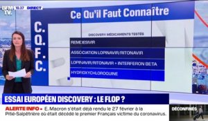 Ce qu'il faut connaître - Où en est Discovery, l'étude européenne sur plusieurs traitements du coronavirus ?