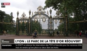 Lyon : le parc de la Tête d’Or a rouvert ses portes
