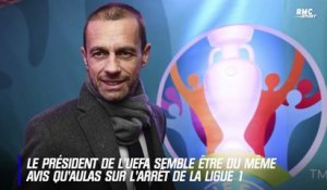 Arrêt de la Ligue 1 : "Une décision prématurée" juge le patron de l'UEFA
