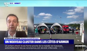 Côtes-d'Armor: le directeur de l'ARS Bretagne assure que "195 personnes ont été testées hier"