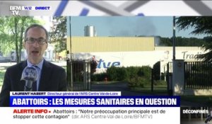 Abattoirs: selon le directeur de l'ARS Centre Val-de-Loire, "le mode de transmission du virus ne se fait pas par la viande"