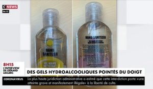 Coronavirus : rappel d'un gel hydroalcoolique pas assez efficace