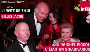 "Michel Piccoli, c'était un Stradivarius" - Gilles Jacob