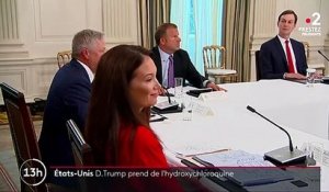 États-Unis : le président américain consomme quotidiennement de l’hydroxychloroquine