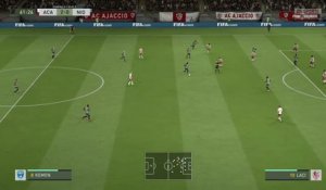 AC Ajaccio - Chamois Niortais sur FIFA 20 : résumé et buts (L2 - 35e journée)