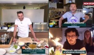 Tous en cuisine : Déborah François et Michaël Gregorio ensemble, Cyril Lignac surpris (Vidéo)