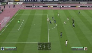 Paris FC - FC Lorient sur FIFA 20 : résumé et buts (L2 - 38e journée)