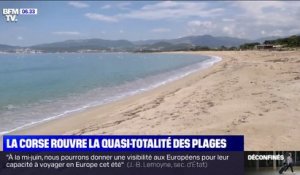 La Corse rouvre la quasi-totalité de ses plages