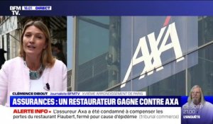 Coronavirus: Axa condamné à dédommager un restaurateur parisien pour sa perte d'exploitation