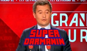 Darmanin endosse l'habit de "Superman"... comme Wauquiez dont il se moquait