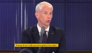 Audiovisuel public : "France 4 a su peut-être réaffirmer davantage sa mission de service public pour la jeunesse et l'éducation", assure le ministre de la Culture Franck Riester