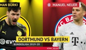 Dortmund vs Bayern - Comparaison des joueurs en forme