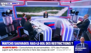 Story 1 : Matchs sauvages, ras-le-bol des restrictions ? - 27/05